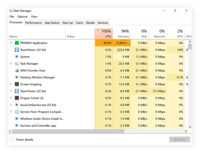 windows 10 100 cpu auslastung